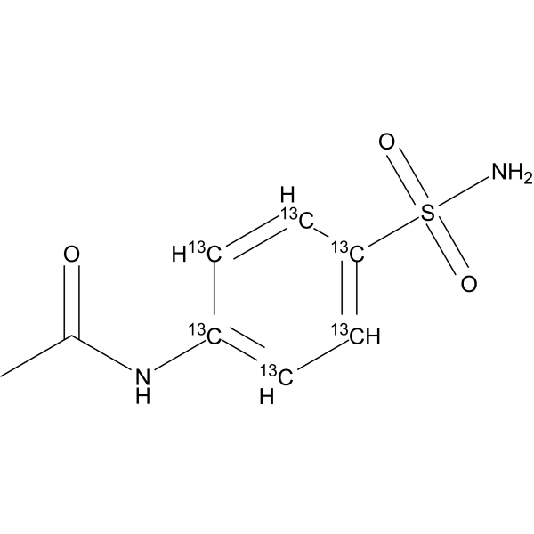 4-Acetylsulfanilamide-13C6 1655498-04-6